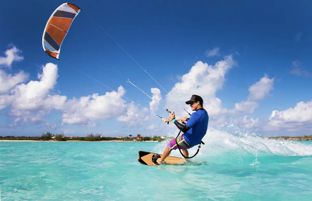 Kite surfing experience in Diani Beach